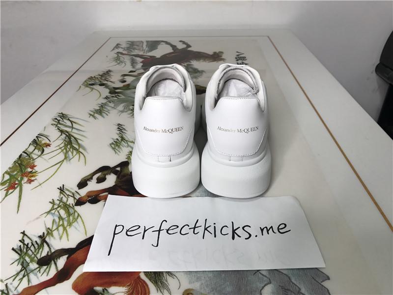 PK GOD ALXNDER MC MCQUEEN Paris white leather heel best version ready to ship